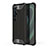 Silicone Matte Finish and Plastic Back Cover Case for Xiaomi Mi 10 Ultra Black