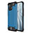 Silicone Matte Finish and Plastic Back Cover Case for Xiaomi Mi 11 Lite 5G Sky Blue