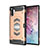 Silicone Matte Finish and Plastic Back Cover Case Magnetic for Samsung Galaxy Note 10 Plus 5G