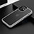 Silicone Matte Finish and Plastic Back Cover Case N01 for Apple iPhone 12