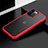 Silicone Matte Finish and Plastic Back Cover Case N01 for Apple iPhone 12 Pro