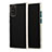 Silicone Matte Finish and Plastic Back Cover Case N02 for Samsung Galaxy Note 20 5G Black