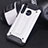 Silicone Matte Finish and Plastic Back Cover Case R01 for Huawei Honor 20E White