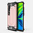 Silicone Matte Finish and Plastic Back Cover Case R01 for Xiaomi Mi Note 10