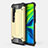 Silicone Matte Finish and Plastic Back Cover Case R01 for Xiaomi Mi Note 10