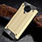 Silicone Matte Finish and Plastic Back Cover Case R01 for Xiaomi Redmi K30 Pro Zoom Gold