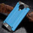 Silicone Matte Finish and Plastic Back Cover Case R01 for Xiaomi Redmi K30 Pro Zoom Sky Blue