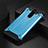 Silicone Matte Finish and Plastic Back Cover Case R01 for Xiaomi Redmi Note 8 Pro Sky Blue