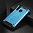 Silicone Matte Finish and Plastic Back Cover Case R02 for Xiaomi Redmi Note 8 Sky Blue