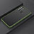 Silicone Matte Finish and Plastic Back Cover Case R03 for Xiaomi Redmi Note 8 (2021) Green
