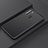 Silicone Matte Finish and Plastic Back Cover Case R03 for Xiaomi Redmi Note 8 Black