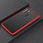 Silicone Matte Finish and Plastic Back Cover Case R03 for Xiaomi Redmi Note 8T Red