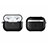 Silicone Matte Finish and Plastic Back Cover Case U01 for Apple AirPods Pro