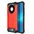 Silicone Matte Finish and Plastic Back Cover Case U01 for Huawei Mate 40 Pro Red