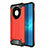 Silicone Matte Finish and Plastic Back Cover Case U01 for Huawei Mate 40 Red