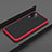 Silicone Matte Finish and Plastic Back Cover Case U01 for Huawei Nova 7i Red