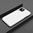 Silicone Matte Finish and Plastic Back Cover Case U01 for Huawei Nova 7i White