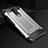 Silicone Matte Finish and Plastic Back Cover Case U01 for Xiaomi Redmi K30i 5G Silver
