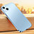 Silicone Matte Finish and Plastic Back Cover Case U02 for Apple iPhone 13 Mini