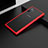 Silicone Matte Finish and Plastic Back Cover Case U04 for Samsung Galaxy Note 10 5G Red