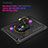 Silicone Matte Finish and Plastic Back Cover Case with Magnetic Finger Ring Stand MQ1 for Apple iPad 10.2 (2020)