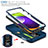 Silicone Matte Finish and Plastic Back Cover Case with Magnetic Finger Ring Stand MQ5 for Samsung Galaxy M32 5G