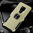 Silicone Matte Finish and Plastic Back Cover Case with Magnetic Finger Ring Stand R02 for Huawei Mate 20 X 5G