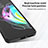 Silicone Matte Finish and Plastic Back Cover Case with Magnetic Finger Ring Stand S04 for Motorola Moto Edge 20 5G
