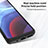 Silicone Matte Finish and Plastic Back Cover Case with Magnetic Finger Ring Stand S04 for Motorola Moto G Power (2021)