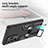 Silicone Matte Finish and Plastic Back Cover Case with Magnetic Finger Ring Stand ZL1 for Samsung Galaxy Note 20 Ultra 5G