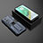 Silicone Matte Finish and Plastic Back Cover Case with Magnetic Stand KC2 for Xiaomi Mi 10T 5G