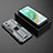 Silicone Matte Finish and Plastic Back Cover Case with Magnetic Stand KC2 for Xiaomi Mi 10T 5G