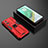 Silicone Matte Finish and Plastic Back Cover Case with Magnetic Stand KC2 for Xiaomi Mi 10T 5G