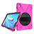 Silicone Matte Finish and Plastic Back Cover Case with Stand A01 for Huawei MatePad 10.8