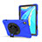 Silicone Matte Finish and Plastic Back Cover Case with Stand A01 for Huawei MediaPad M6 10.8