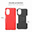 Silicone Matte Finish and Plastic Back Cover Case with Stand A01 for Motorola MOTO G52