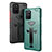 Silicone Matte Finish and Plastic Back Cover Case with Stand A01 for Samsung Galaxy S10 Lite