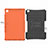 Silicone Matte Finish and Plastic Back Cover Case with Stand A01 for Samsung Galaxy Tab A7 Wi-Fi 10.4 SM-T500