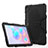 Silicone Matte Finish and Plastic Back Cover Case with Stand A01 for Samsung Galaxy Tab S6 10.5 SM-T860