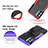 Silicone Matte Finish and Plastic Back Cover Case with Stand A02 for Motorola Moto G Stylus (2022) 4G