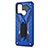 Silicone Matte Finish and Plastic Back Cover Case with Stand A02 for Realme C17