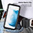 Silicone Matte Finish and Plastic Back Cover Case with Stand A02 for Samsung Galaxy S21 FE 5G