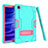 Silicone Matte Finish and Plastic Back Cover Case with Stand A02 for Samsung Galaxy Tab A7 4G 10.4 SM-T505