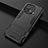 Silicone Matte Finish and Plastic Back Cover Case with Stand A02 for Xiaomi Mi 11 Pro 5G