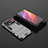 Silicone Matte Finish and Plastic Back Cover Case with Stand A02 for Xiaomi Mi 11 Ultra 5G