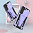 Silicone Matte Finish and Plastic Back Cover Case with Stand A03 for Samsung Galaxy S21 Plus 5G