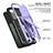 Silicone Matte Finish and Plastic Back Cover Case with Stand A03 for Samsung Galaxy S22 5G