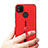 Silicone Matte Finish and Plastic Back Cover Case with Stand A03 for Xiaomi Redmi 9C