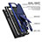 Silicone Matte Finish and Plastic Back Cover Case with Stand A04 for Samsung Galaxy S23 Ultra 5G