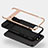 Silicone Matte Finish and Plastic Back Cover Case with Stand A05 for Apple iPhone 11